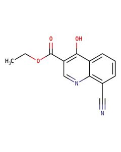 Astatech ETHYL4-HYDROXY-8-CYANOQUINOLINE-3-CARBOXYLATE; 1G; Purity 97%; MDL-MFCD00173411